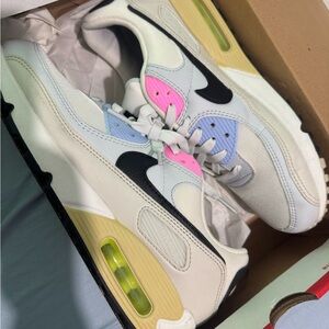 Nike Air Max 90 Sneakers “Multi-Color Pastel” - Women’s size 10